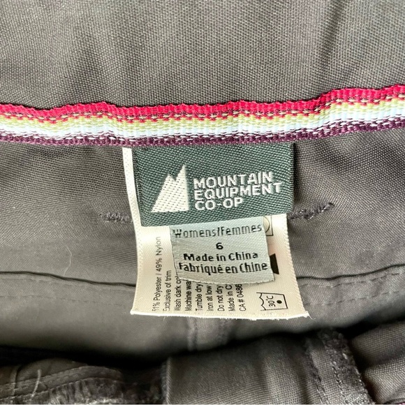 Mountain Equipment Co-op Gray capri Pants - Picture 3 of 4